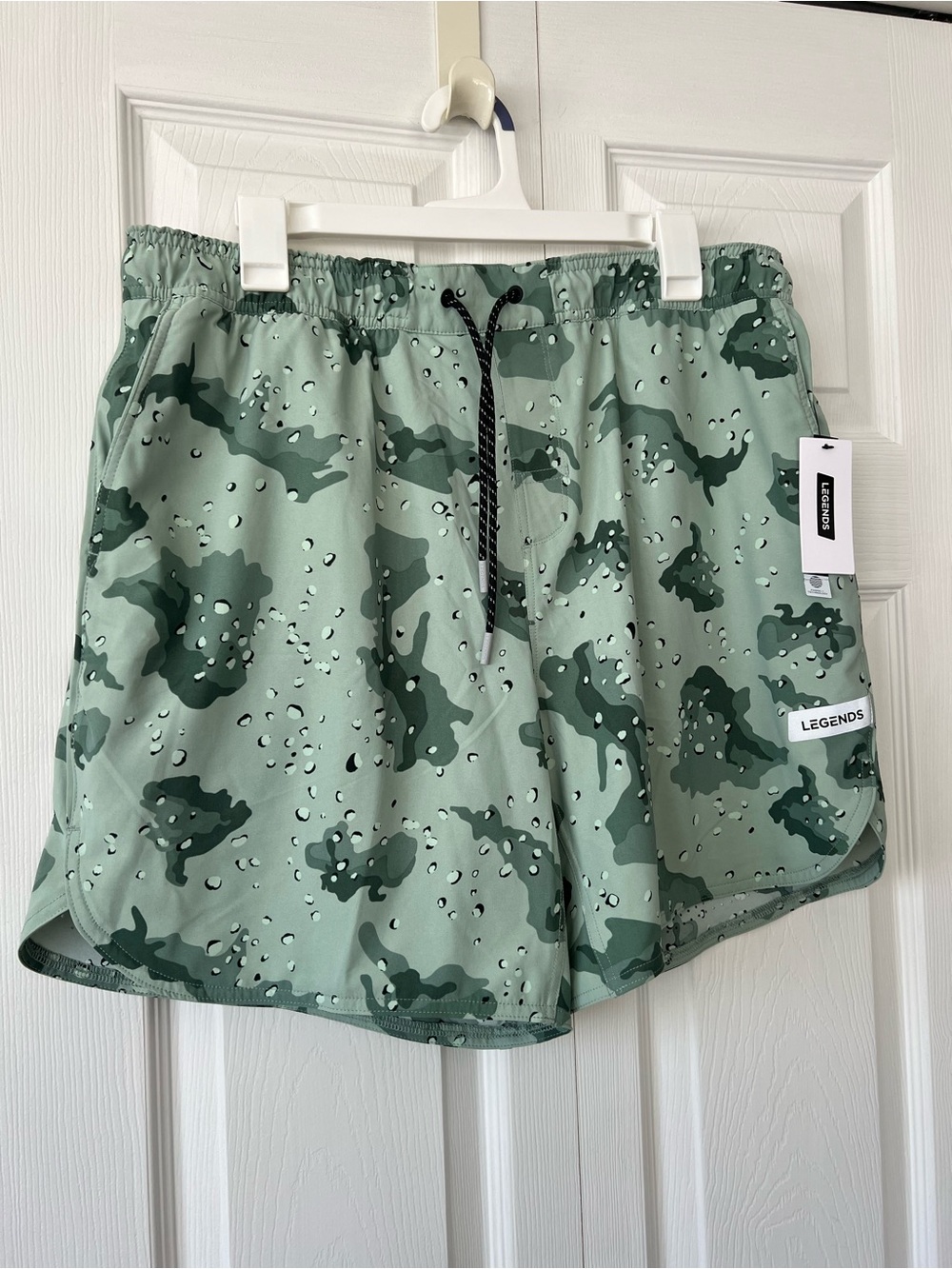 Legends Men’s Green Camo Swim Shorts